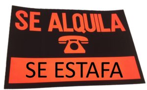 ESTAFAS EN EL ALQUILER